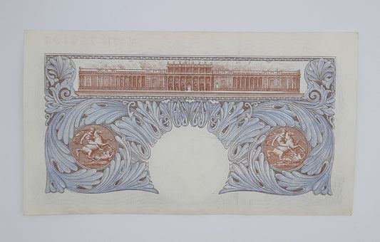 1940 - Bank of England, UK - £1 (One) British Pound Banknote Serial No. N47H 736104 - Peppiatt