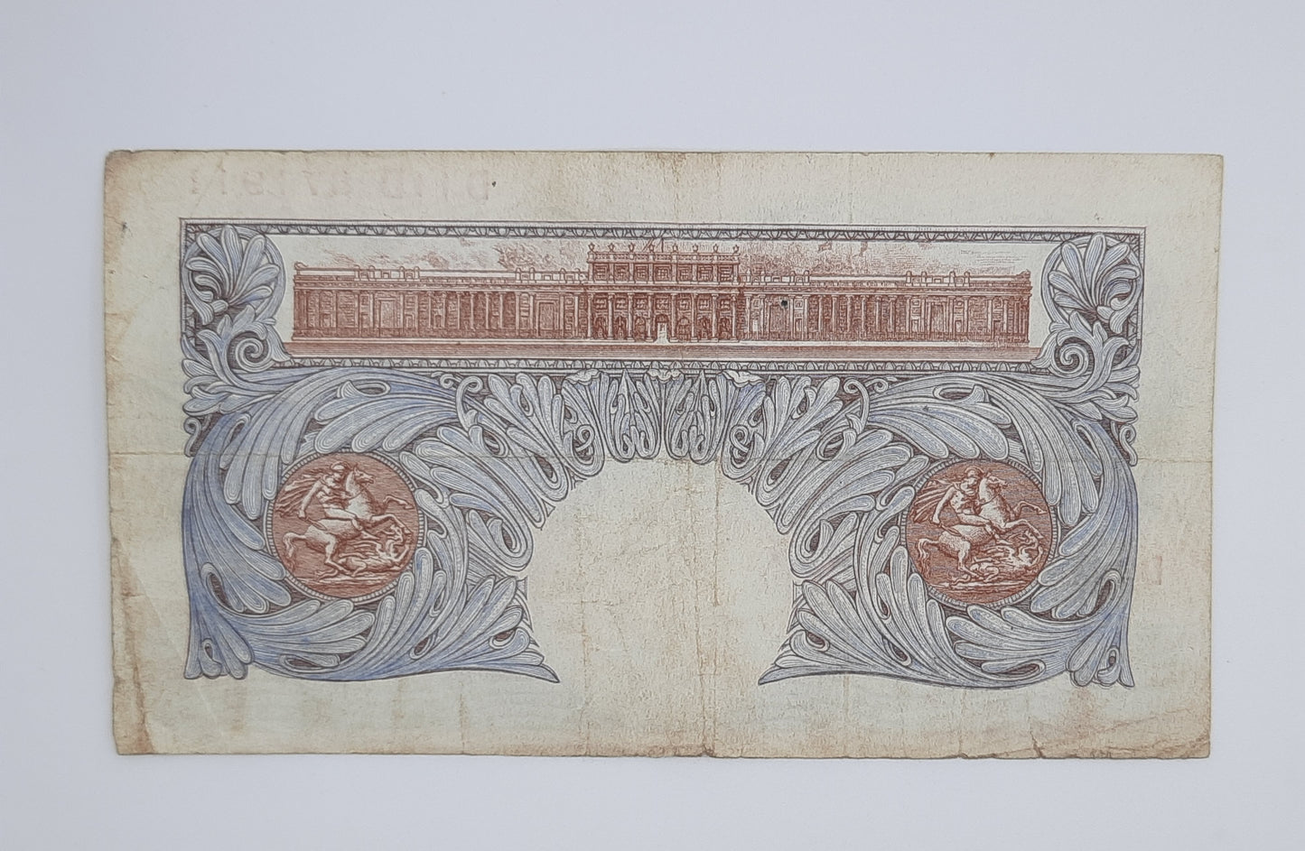 1940 - Bank of England, UK - £1 (One) British Pound Banknote Serial No. D11D 871911 - Peppiatt