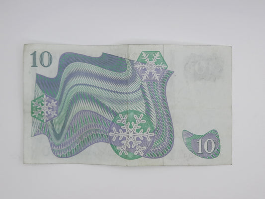 1963 Sweden, Sveriges Riksbank - 10 Swedish Kronor SEK Banknote Serial NO. C 118504 P-52a