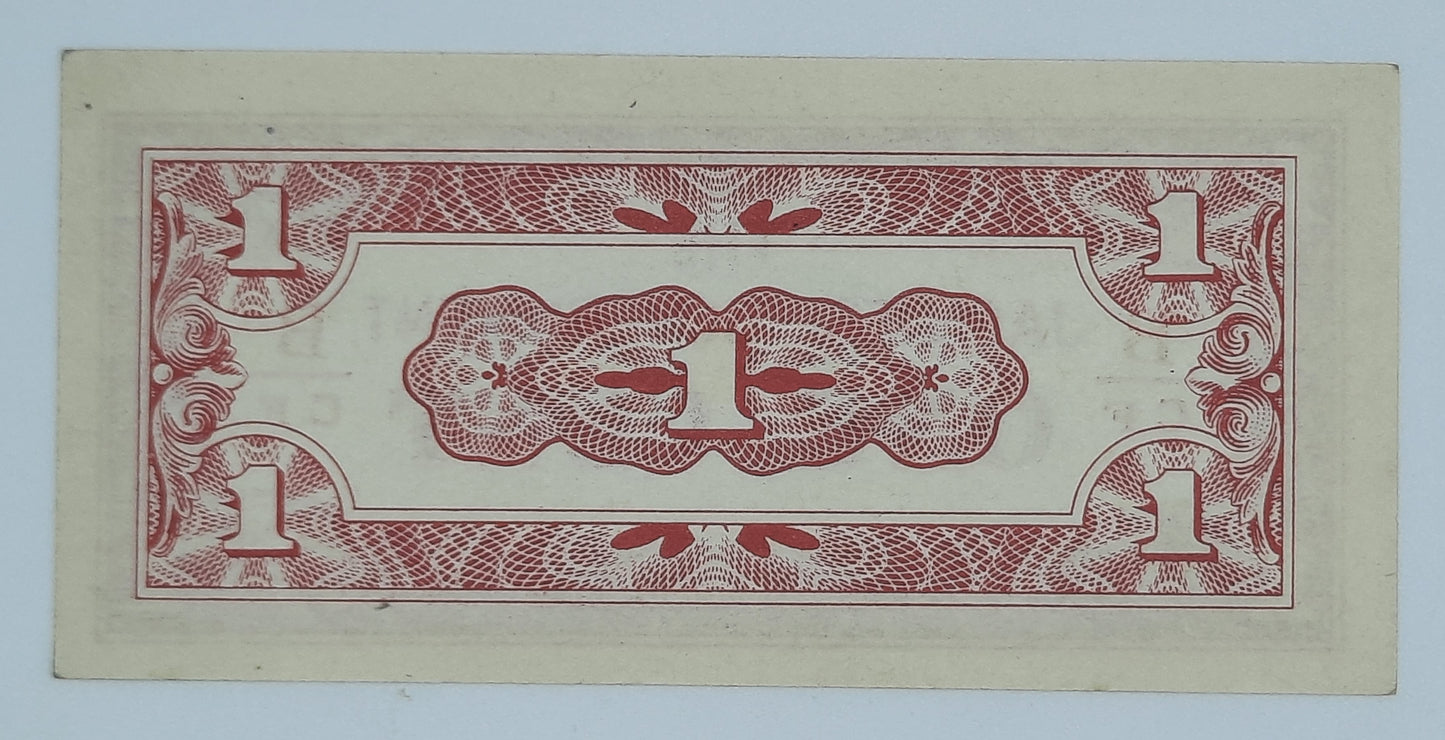 1942 Burma, The Japanese Government - 1 Cent Banknote P-9b BCF