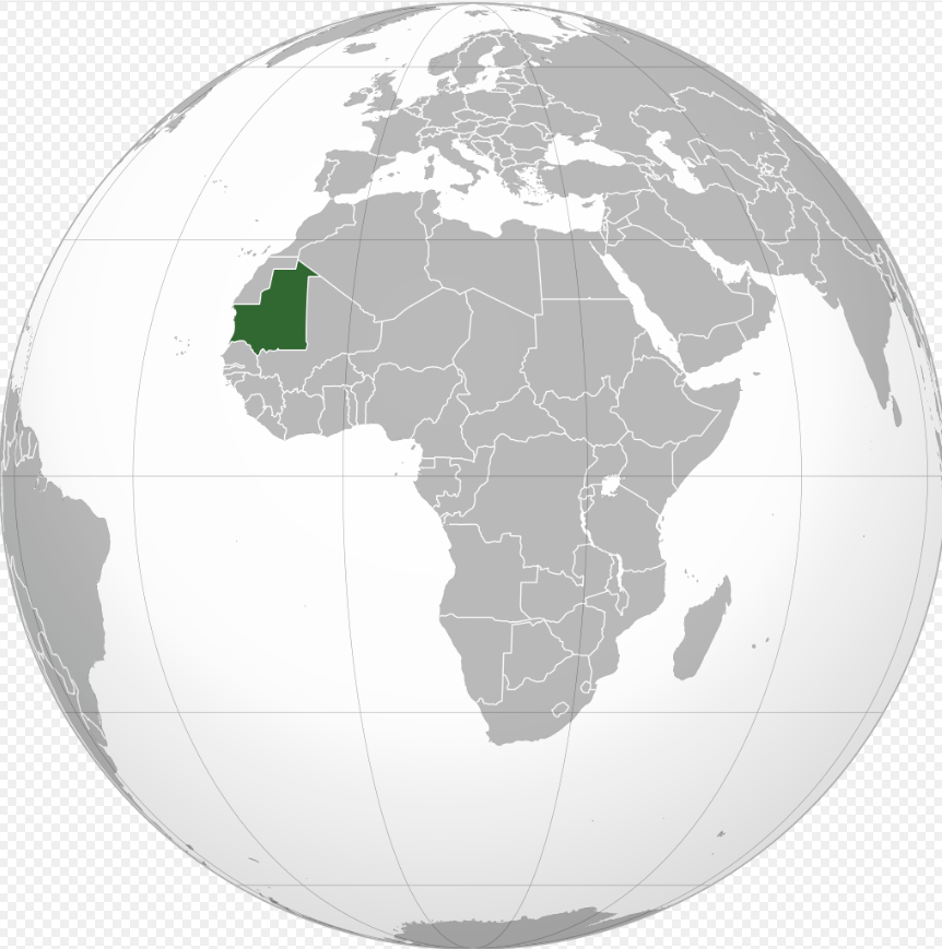 mauritaniamaponglobe