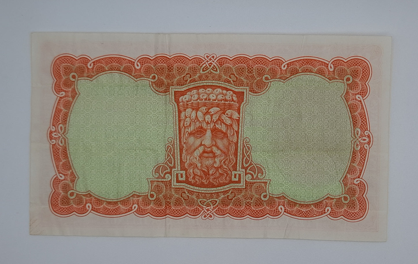 1968 Ireland, The Central Bank of Ireland - 10 Shillings Banknote Serial No. 88P 673672 P-63a