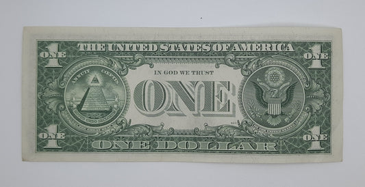 1963 United States of America - 1 (One) US Dollar Federal Reserve Banknote P-378 Serial No. C 33602642 A