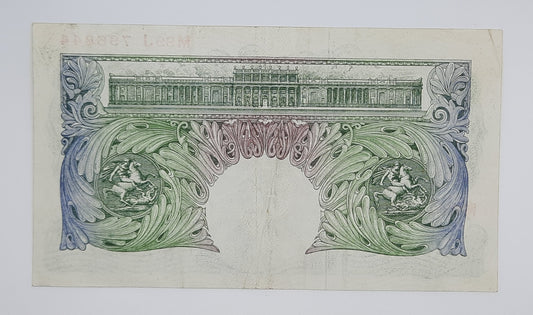 1955 Bank of ENGLAND, UK - £1 (One) British Pound Banknote Serial No. M99J 796844 B369b