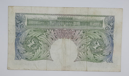 1950 Bank of ENGLAND, UK - £1 (One) British Pound Banknote Serial No. R36C 789692 B369a