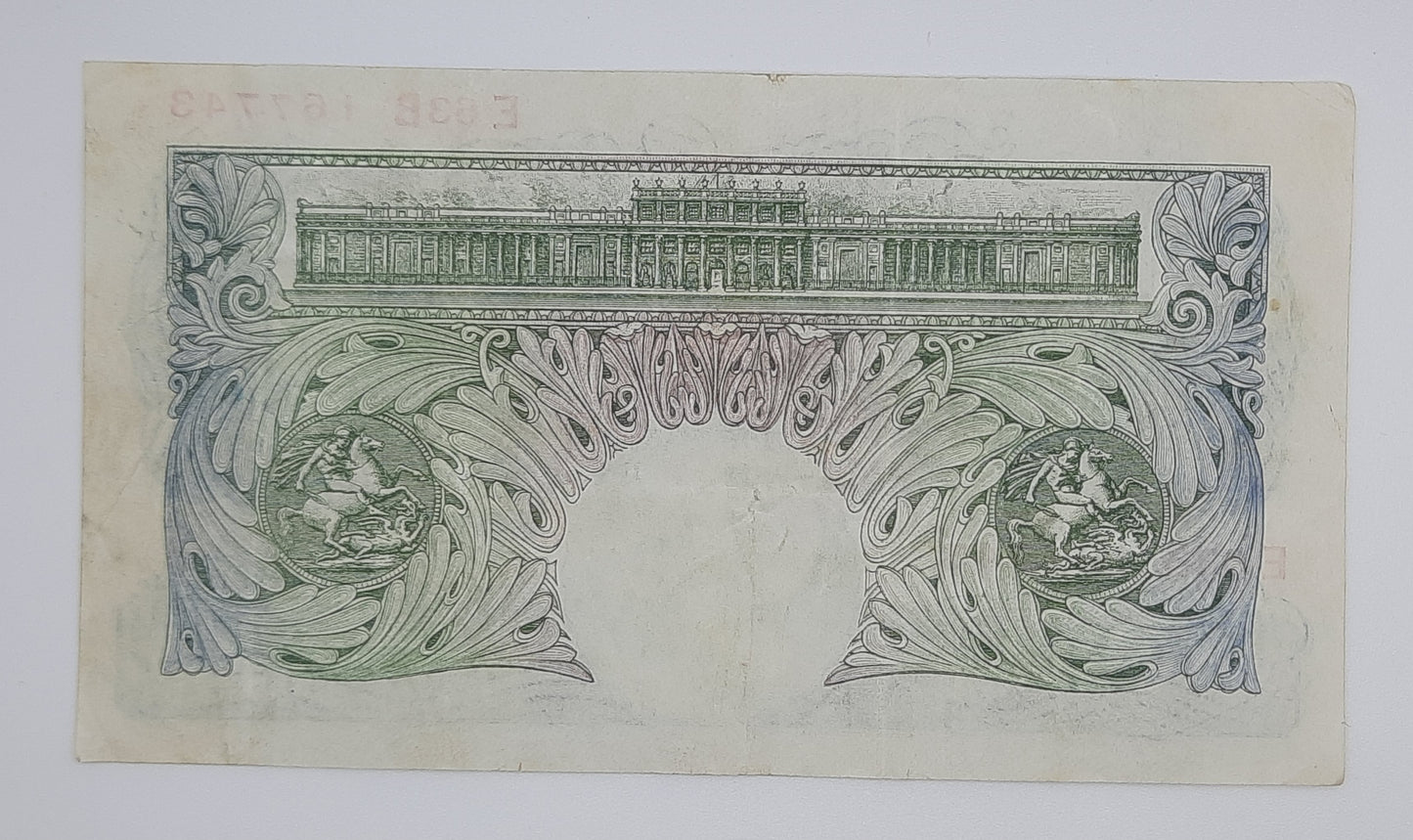 1948 Bank of ENGLAND, UK - £1 (One) British Pound Banknote Serial No. E63B 167743 P-369a